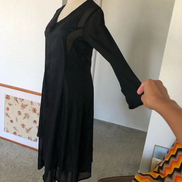 Nobu Nakano Japan Unfinished Style Eclectic Goth Dress - Picture 4 of 9